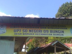 SDN 9 Bungin Rusak Parah, Dikbud Enrekang Sulit Perbaiki karena APBD Minim