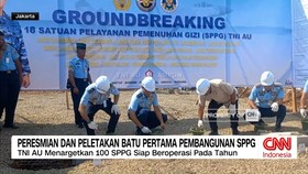 VIDEO: Peresmian dan Peletakan Batu Pertama Pembangunan SPPG
