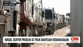 VIDEO: Israel Sortir Produk di Truk Bantuan Kemanusiaan
