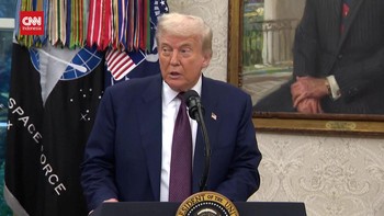 VIDEO: Trump Buka Suara soal Penembakan di Barak Militer AS