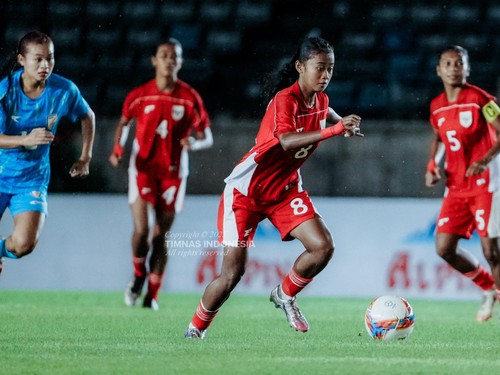Pelatih Timnas Putri Indonesia U-20 usai Imbangi India: Luar Biasa
