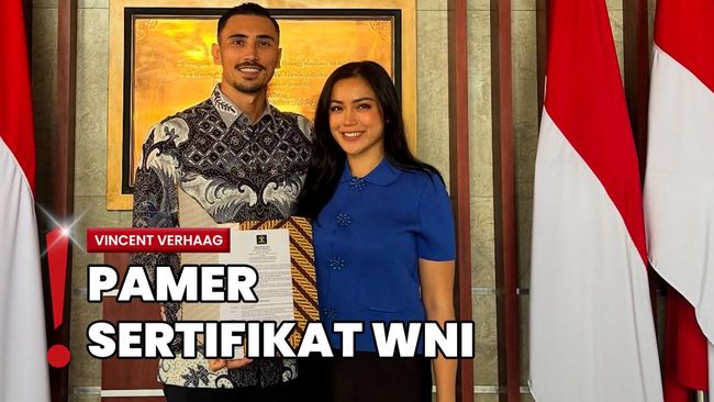 Ditemani Jessica Iskandar, Vincent Verhaag Resmi WNI demi Anak