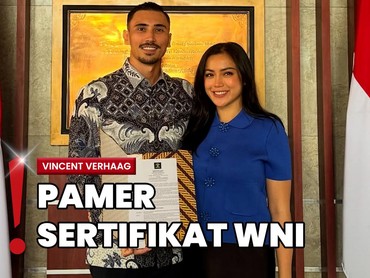 Ditemani Jessica Iskandar, Vincent Verhaag Resmi WNI demi Anak