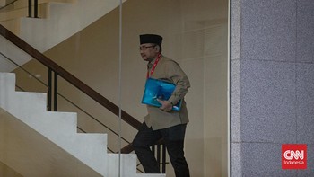 FOTO: Eks Menteri Agama Yaqut Penuhi Undangan KPK
