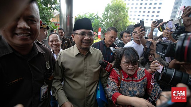 KPK akan menindaklanjuti laporan dugaan korupsi mantan Menteri Agama Yaqut Cholil Qoumas terkait pengawasan haji. Yaqut membantah tuduhan tersebut.