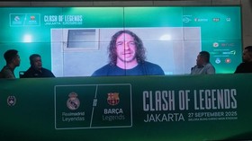 Milla vs Kluivert Bisa Terjadi di Clash of Legends Madrid vs Barcelona