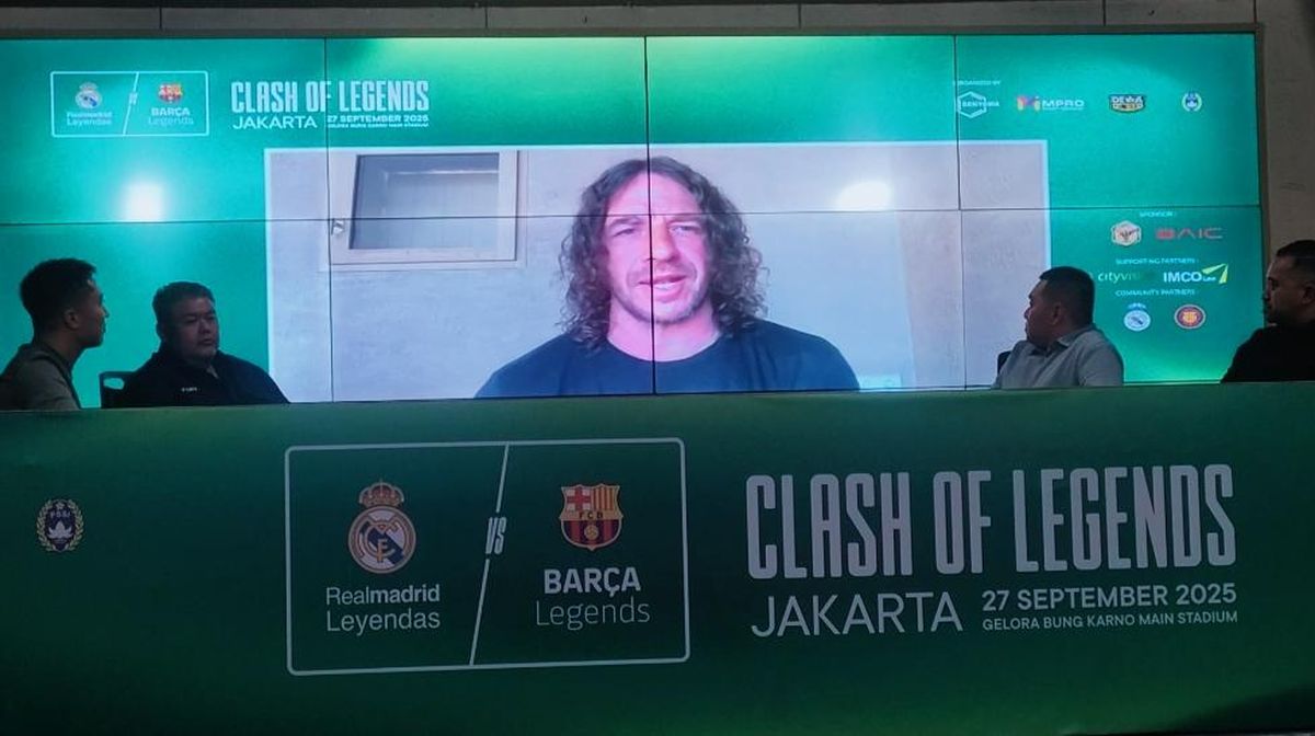 Milla vs Kluivert Bisa Terjadi di Clash of Legends Madrid vs Barcelona