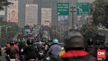 Hujan Sejak Pagi, Sejumlah Ruas Jalan di Jakarta Macet Hari Ini