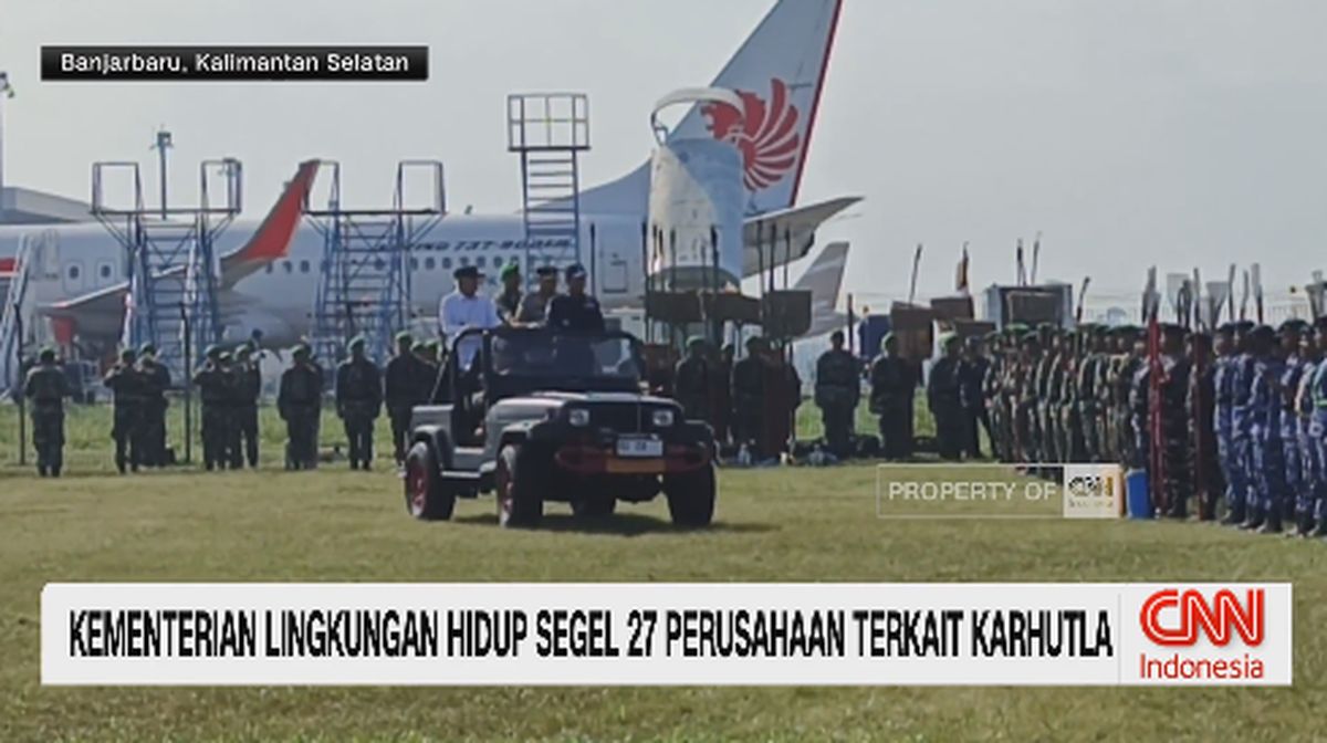 VIDEO: KLH Segel 27 Perusahaan Terkait Karhutla