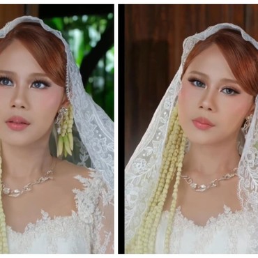 Lihat Lebih Dekat Foto Pernikahan Nadin Amizah yang Dinikahi Adik Sehila Dara dengan Mahar Unik