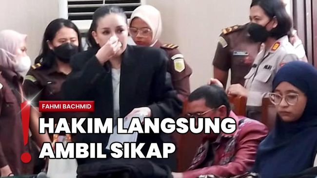 Tangis Nikita Pecah di Sidang, Fahmi Bachmid: Kondisi Kesehatannya...