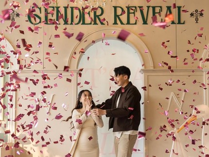 5 Potret Nita Vior Gelar Acara Gender Reveal Kehamilan Pertama, Bakal Dikaruniai Baby Girl!