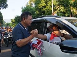 Meriahkan HUT ke-80 RI, Pemkab Buleleng Bagikan 1.000 Bendera Merah Putih