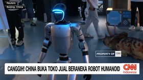 VIDEO: Canggih! China Buka Toko Jual Beraneka Robot Humanoid
