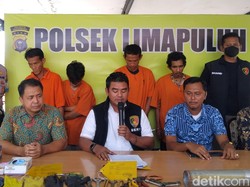 4 Maling Kabel Bikin Listrik di Pekanbaru Padam Ditangkap, Modus Jadi Petugas