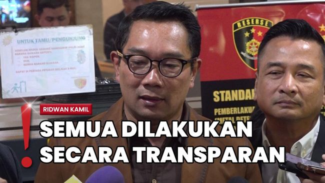 Ridwan Kamil dan Lisa Tak Satu Ruangan saat Tes DNA di Bareskrim