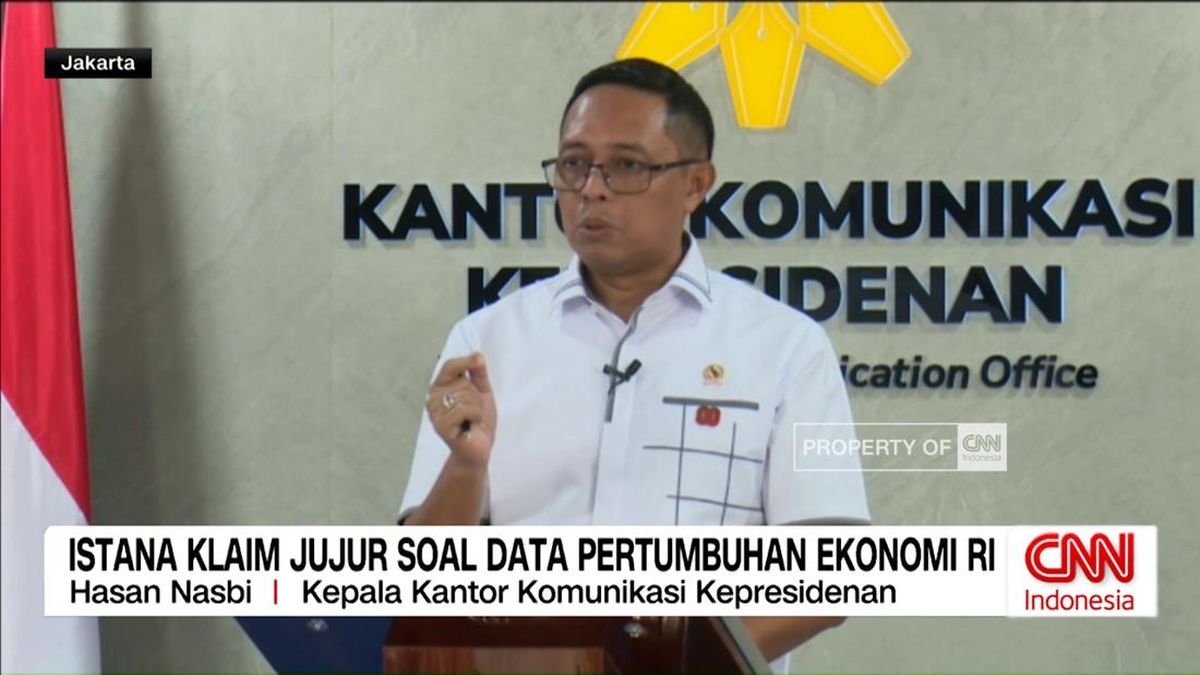 VIDEO: Istana Klaim Jujur Soal Data Pertumbuhan Ekonomi RI