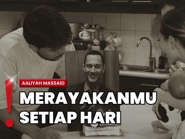 Kenang Hari Lahir Ayah, Aaliyah Massaid Kenalkan Adjie ke Anak