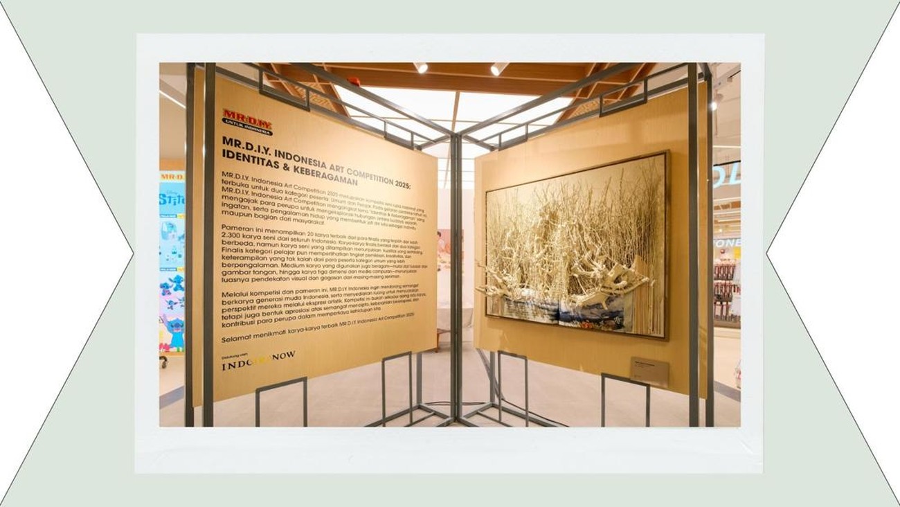 MR.D.I.Y. Buka Lorong Seni di Tengah Swalayan