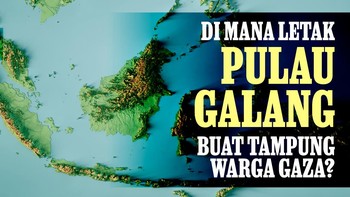 INFOGRAFIS: Di Mana Letak Pulau Galang buat Tampung Warga Gaza?