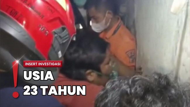 Pilu Pria Obesitas Terindikasi Hernia Dipapah Damkar dari Kontrakan