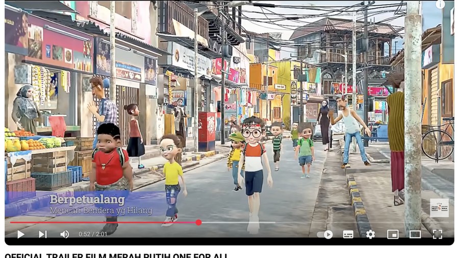 Merah Putih One For All Film animasi Merah Putih One For All mendapat kritikan tajam dari netizen.