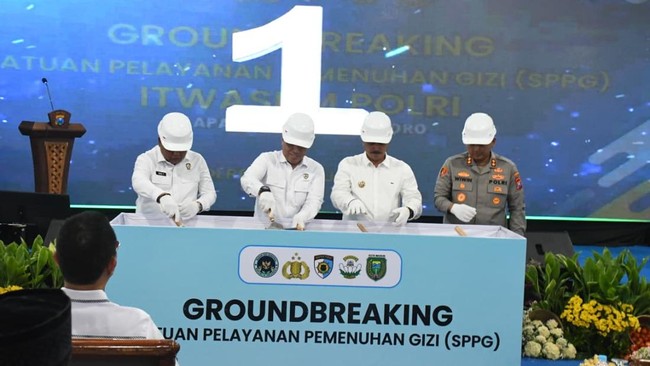 SPPG Kanigoro yang ditargetkan selesai dalam 45 hari, akan beroperasi pada Oktober 2025 melayani 4.103 siswa SD dan SMP penerima program MBG di Madiun.