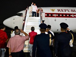 Prabowo Pulang ke Indonesia Usai Hadiri Parade Hari Nasional Singapura
