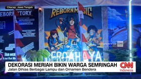 VIDEO: Dekorasi Meriah Jelang 17-an Bikin Warga Semringah