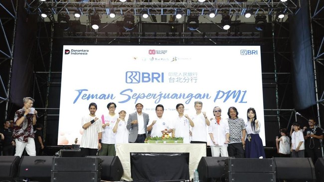 PT Bank Rakyat Indonesia (Persero) Tbk atau BRI meresmikan BRI Taipei Branch di Taiwan melalui perayaan bertajuk "BRI Taipei Teman Seperjuangan PMI".