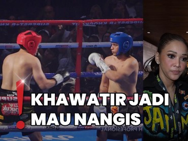 img-title Lihat El Rumi Tanding Tinju, Syifa Hadju Panik sampai Asam Lambung
