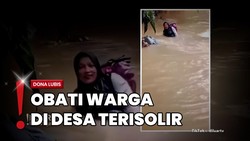 Sosok Dona Lubis, Bidan Viral usai Seberangi Sungai Deras di Sumbar