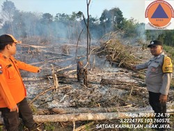 Satgas Karhutla Temukan Lahan 2,5 Hektare di Muba Terbakar