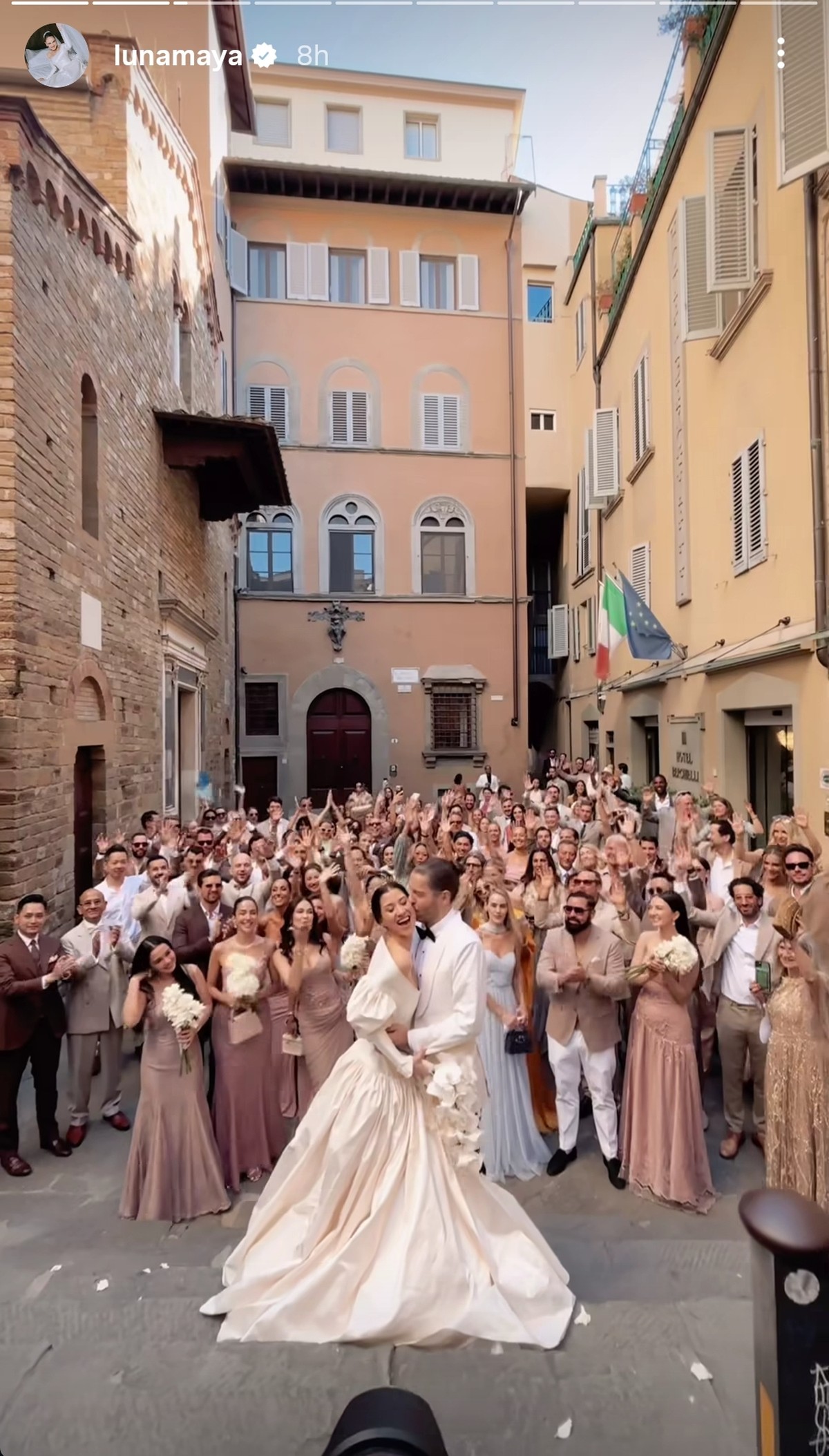 Millane Fernandez menikah dengan Max Kordek di Italia&period;