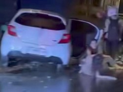 Mobil Bawa 4 Wanita Mabuk Kecelakaan di Kendari, Korban Terkapar di Jalan