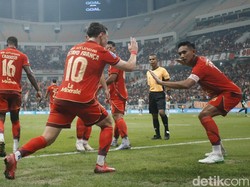 Hasil Persija Vs Persita: Allano 2 Gol, Macan Kemayoran Menang 4-0