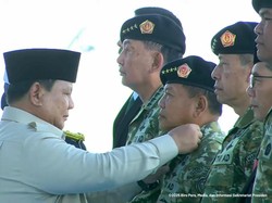 Prabowo Anugerahkan Jenderal Kehormatan untuk Sjafrie Sjamsoeddin-Herindra