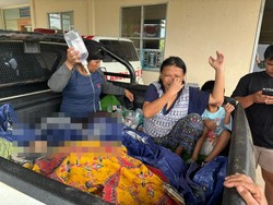 Geger Pria di Berau Tega Bunuh Istri dan Dua Anak Pakai Parang
