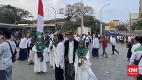 Ribuan Jemaah Hadiri Zikir Kebangsaan di Masjid Istiqlal