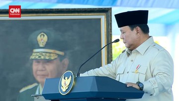 VIDEO: Prabowo Resmikan 6 Komando Daerah Militer Baru
