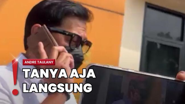 Jawaban Ketus Andre Taulany Ditanya soal Anak jadi Saksi Pihak Erin