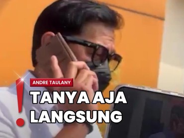 img-title Jawaban Ketus Andre Taulany Ditanya soal Anak jadi Saksi Pihak Erin