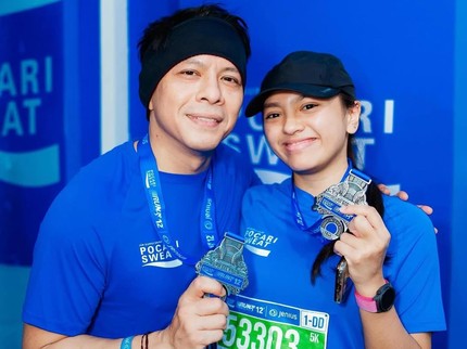 Momen Kebersamaan Alleia Bersama Sang Ayah, Ariel NOAH yang Jarang Tersorot, Ini 5 Potretnya
