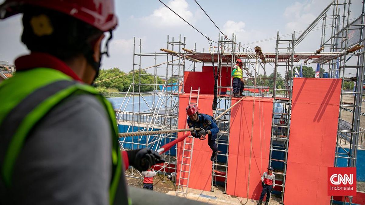 FOTO: Jakarta Fire Fighter Challenge 2025