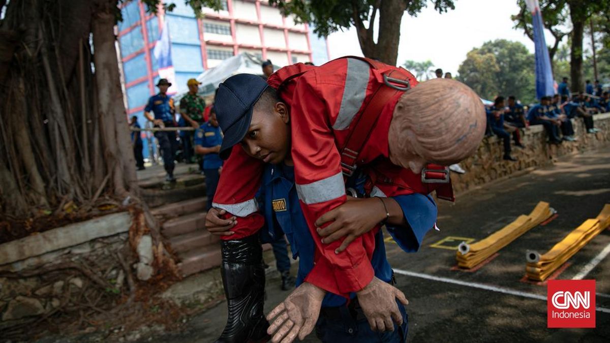 FOTO: Jakarta Fire Fighter Challenge 2025