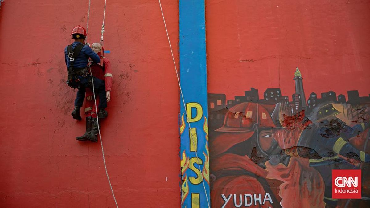 FOTO: Jakarta Fire Fighter Challenge 2025