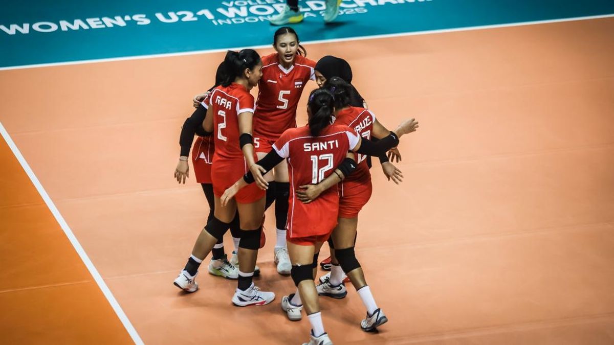 Jadwal 16 Besar Kejuaraan Dunia Voli U-21: Indonesia vs Italia