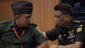 FOTO: Kopda Bazarsah Dihukum Mati Kasus Penembakan Polisi