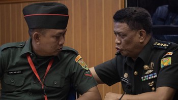 FOTO: Kopda Bazarsah Dihukum Mati Kasus Penembakan Polisi