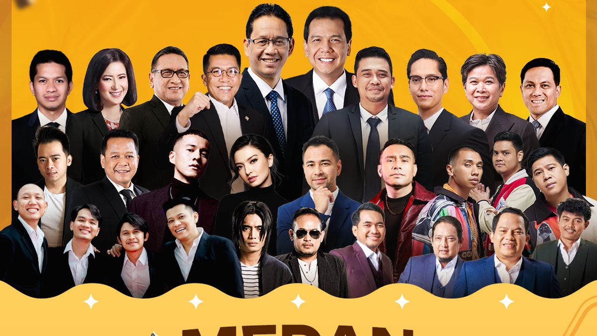 Herjunot Ali Mau Bocorin Cara Cepat Cuan di LPS Financial Fest Medan
